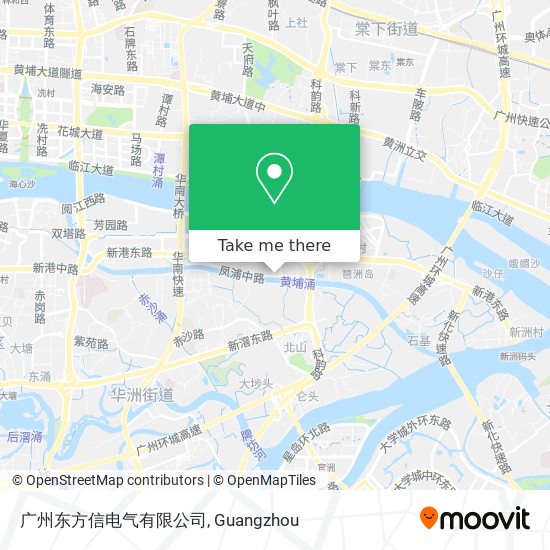 广州东方信电气有限公司 map