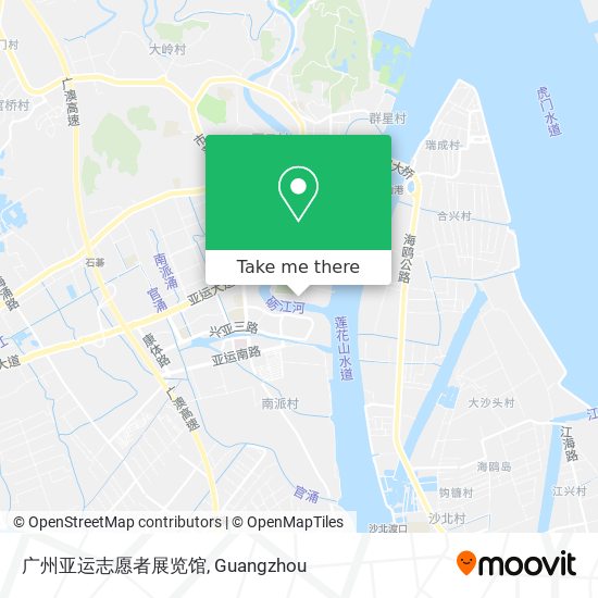 广州亚运志愿者展览馆 map