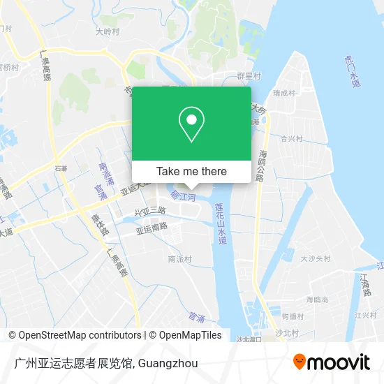 广州亚运志愿者展览馆 map