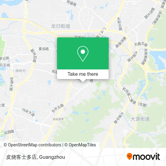 皮烧客士多店 map