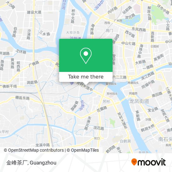 金峰茶厂 map