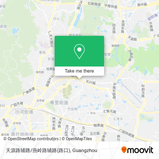 天源路辅路/燕岭路辅路(路口) map