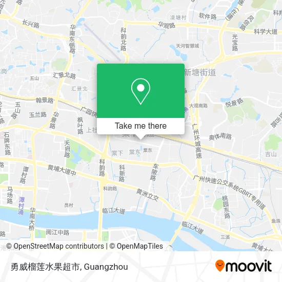 勇威榴莲水果超市 map