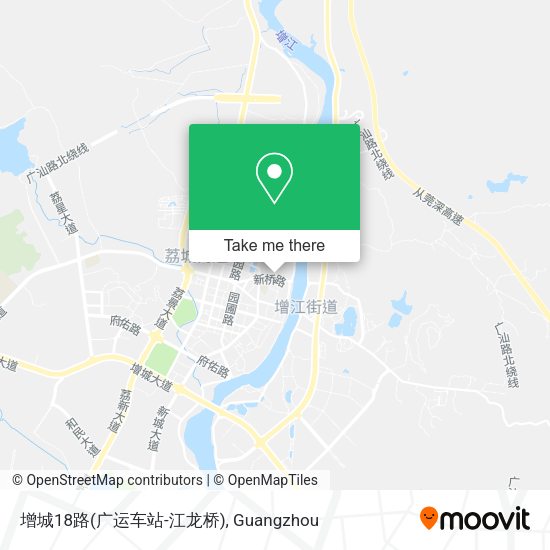 增城18路(广运车站-江龙桥) map