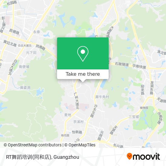 RT舞蹈培训(同和店) map