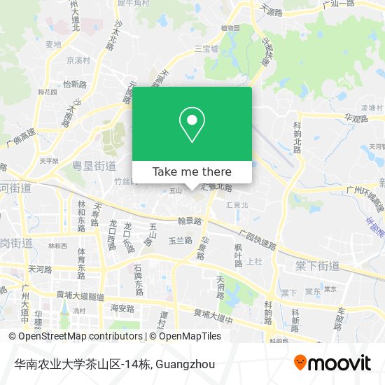 华南农业大学茶山区-14栋 map
