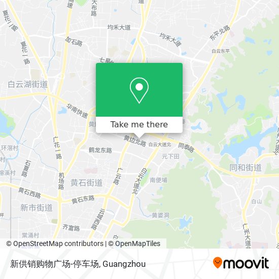 新供销购物广场-停车场 map