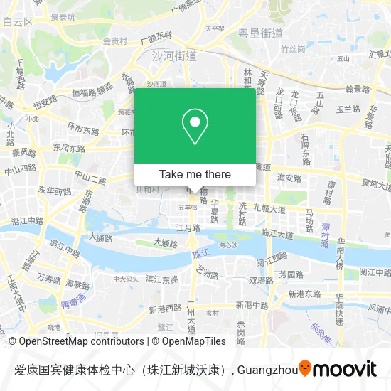 爱康国宾健康体检中心（珠江新城沃康） map