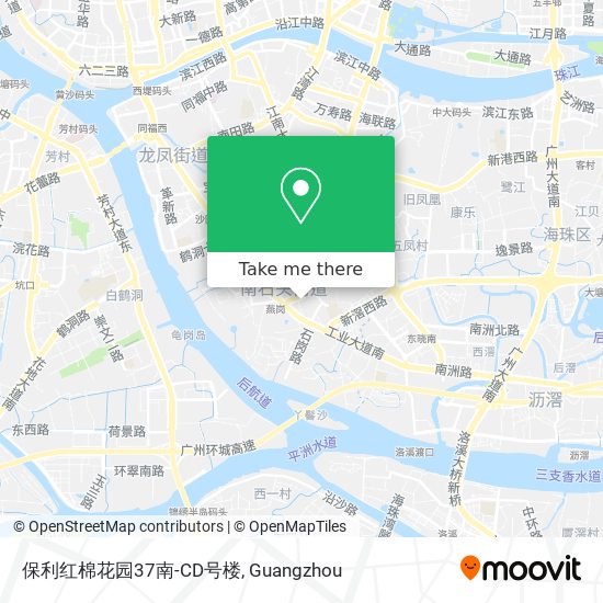 保利红棉花园37南-CD号楼 map