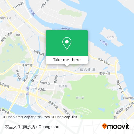 衣品人生(南沙店) map