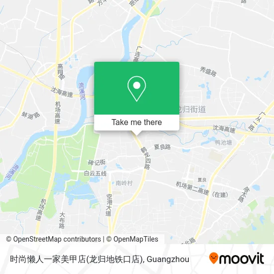 时尚懒人一家美甲店(龙归地铁口店) map