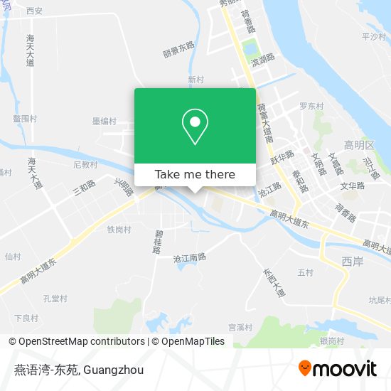 燕语湾-东苑 map