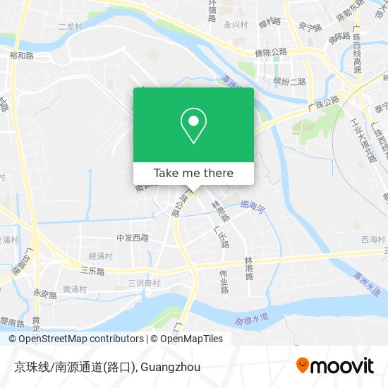 京珠线/南源通道(路口) map