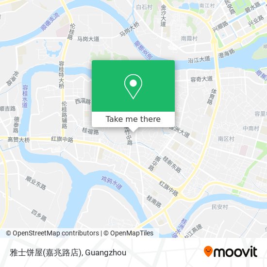 雅士饼屋(嘉兆路店) map