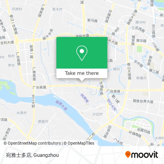宛雅士多店 map