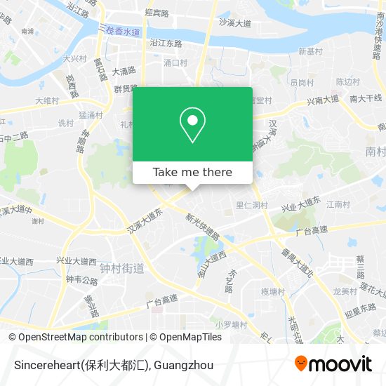 Sincereheart(保利大都汇) map