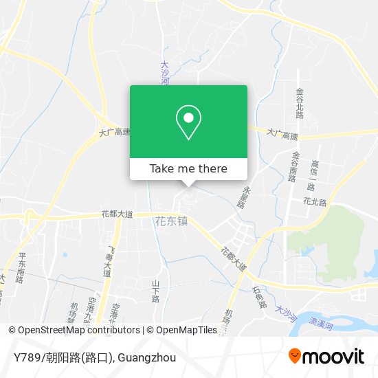Y789/朝阳路(路口) map