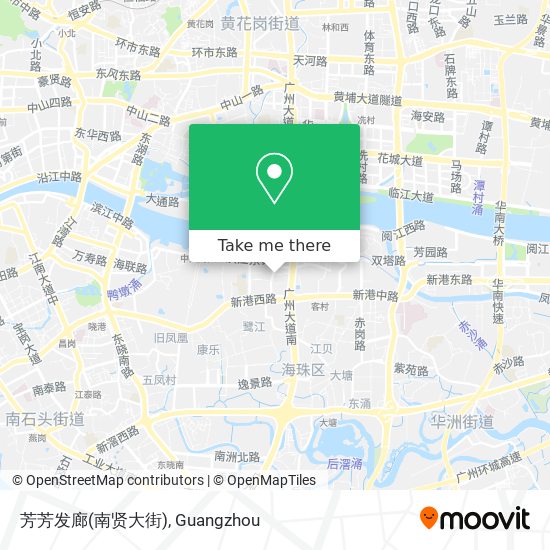 芳芳发廊(南贤大街) map