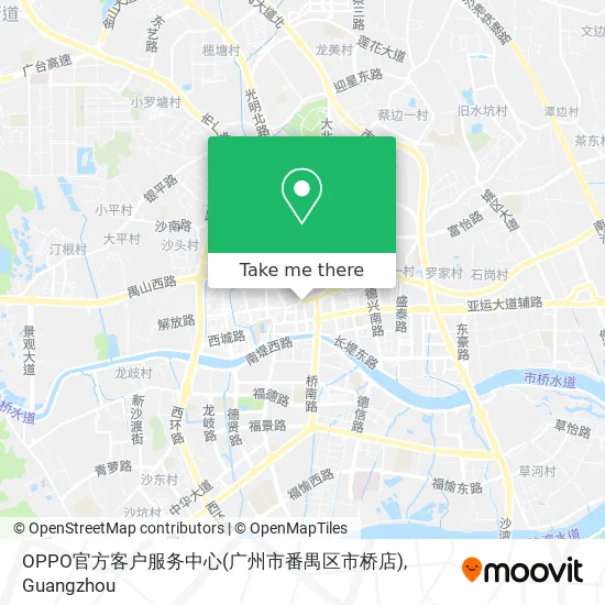 OPPO官方客户服务中心(广州市番禺区市桥店) map