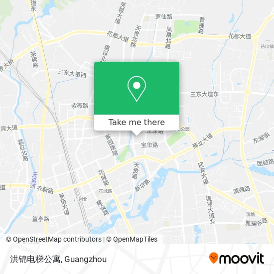 洪锦电梯公寓 map