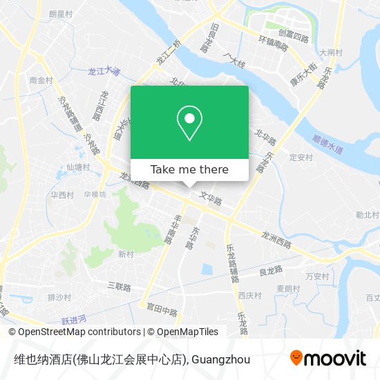 维也纳酒店(佛山龙江会展中心店) map