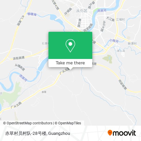 赤草村员村队-28号楼 map