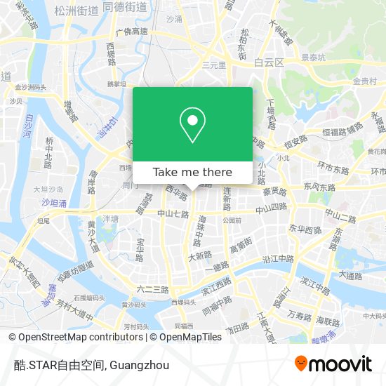 酷.STAR自由空间 map