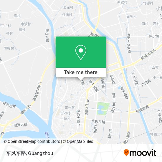 东风东路 map
