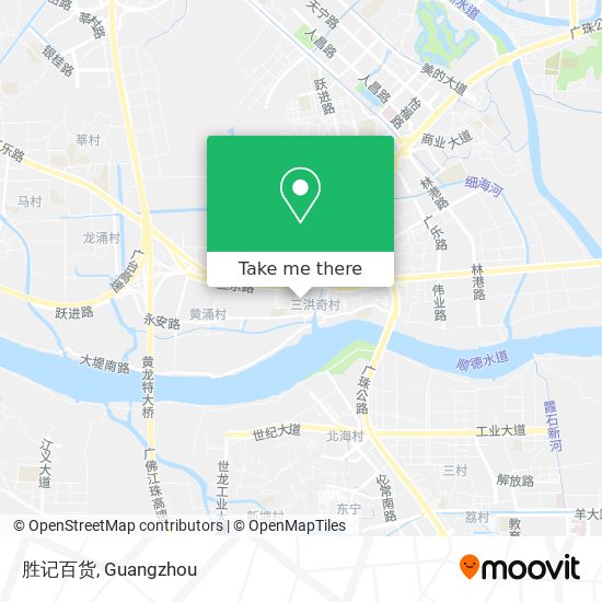 胜记百货 map