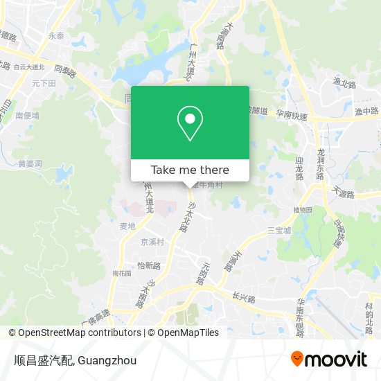 顺昌盛汽配 map