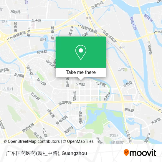 广东国药医药(新桂中路) map