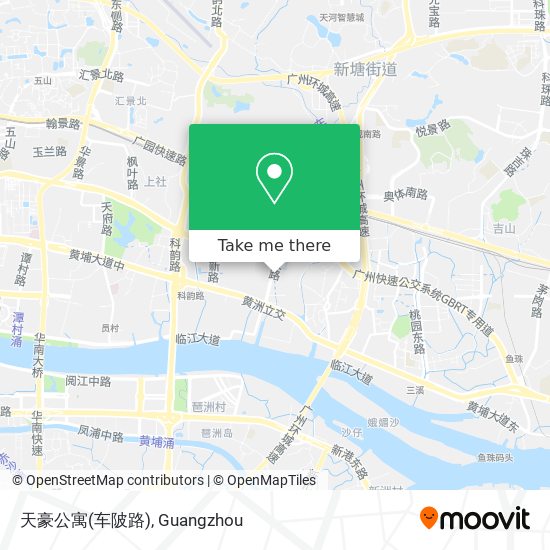 天豪公寓(车陂路) map