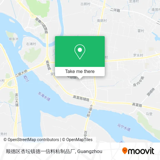 顺德区杏坛镇德一信料粘制品厂 map