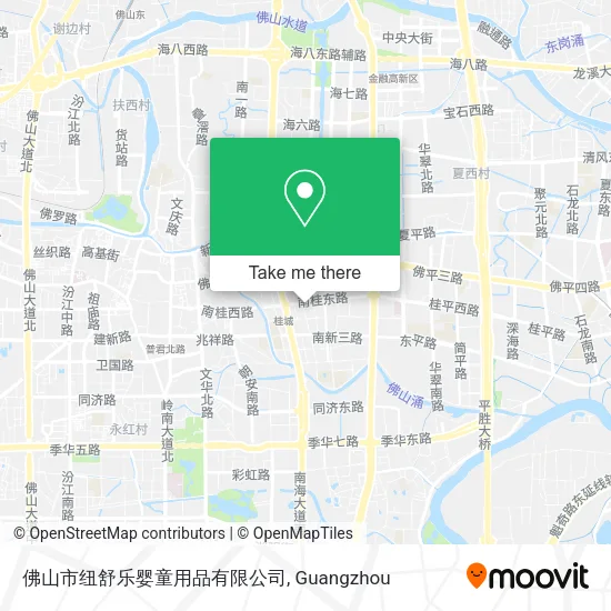 佛山市纽舒乐婴童用品有限公司 map