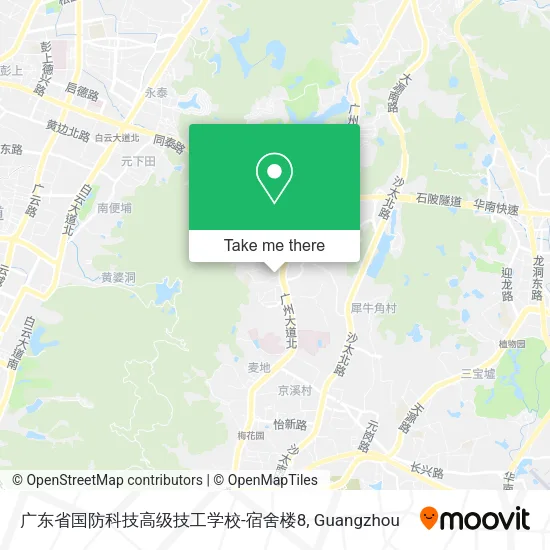 广东省国防科技高级技工学校-宿舍楼8 map