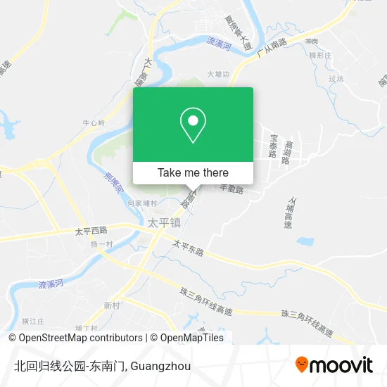 北回归线公园-东南门 map