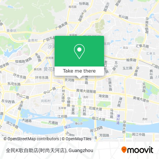 全民K歌自助店(时尚天河店) map