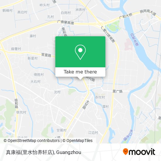 真康福(里水怡养轩店) map