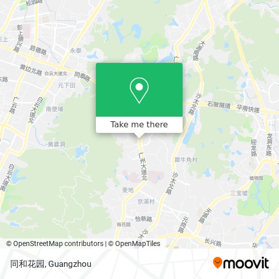 同和花园 map