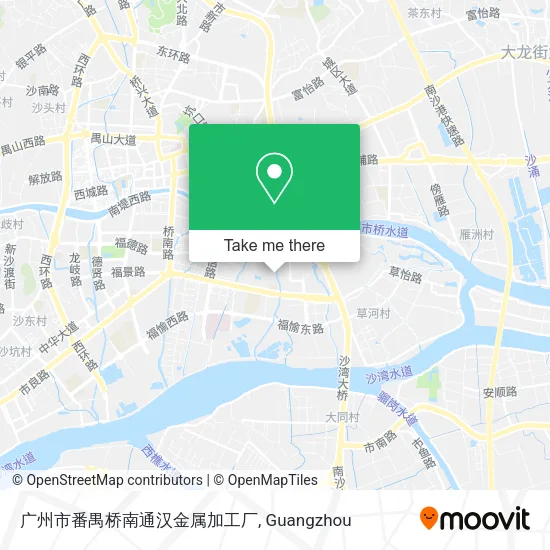 广州市番禺桥南通汉金属加工厂 map