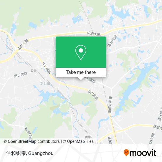信和织带 map