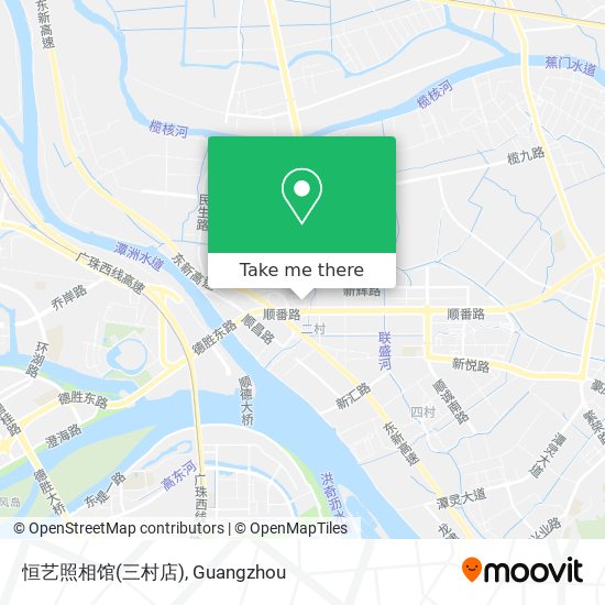 恒艺照相馆(三村店) map