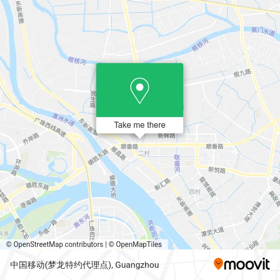 中国移动(梦龙特约代理点) map