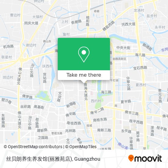 丝贝朗养生养发馆(丽雅苑店) map