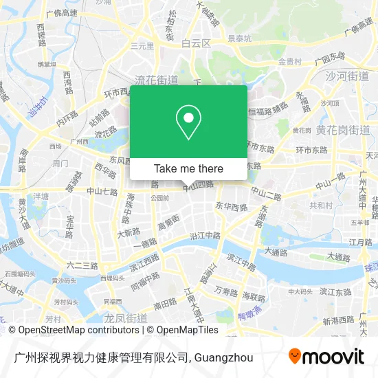 广州探视界视力健康管理有限公司 map