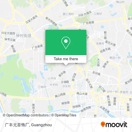 广丰元首饰厂 map