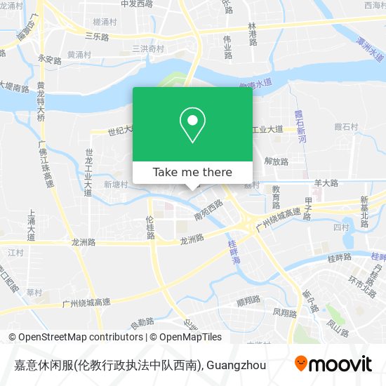 嘉意休闲服(伦教行政执法中队西南) map