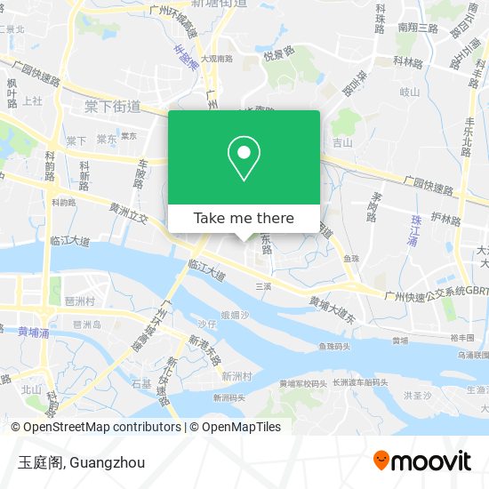 玉庭阁 map