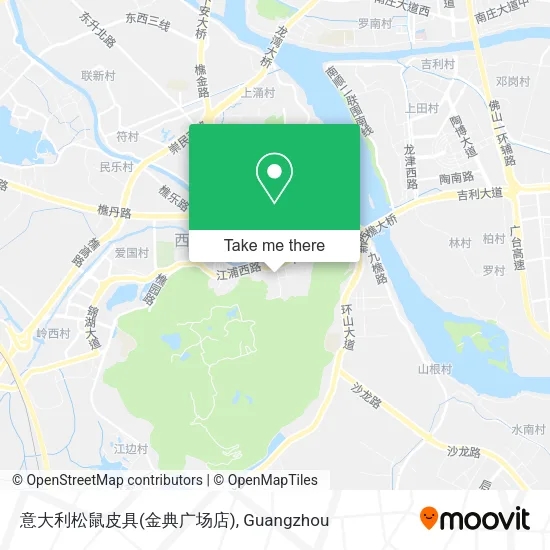 意大利松鼠皮具(金典广场店) map