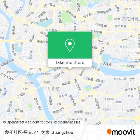 蒙圣社区-星光老年之家 map